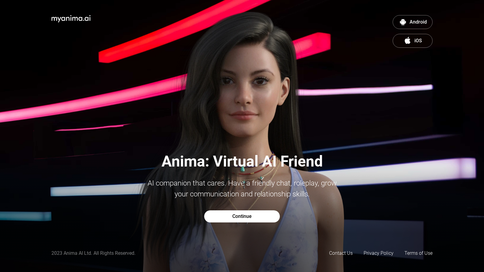 Anima: Your Virtual AI Friend