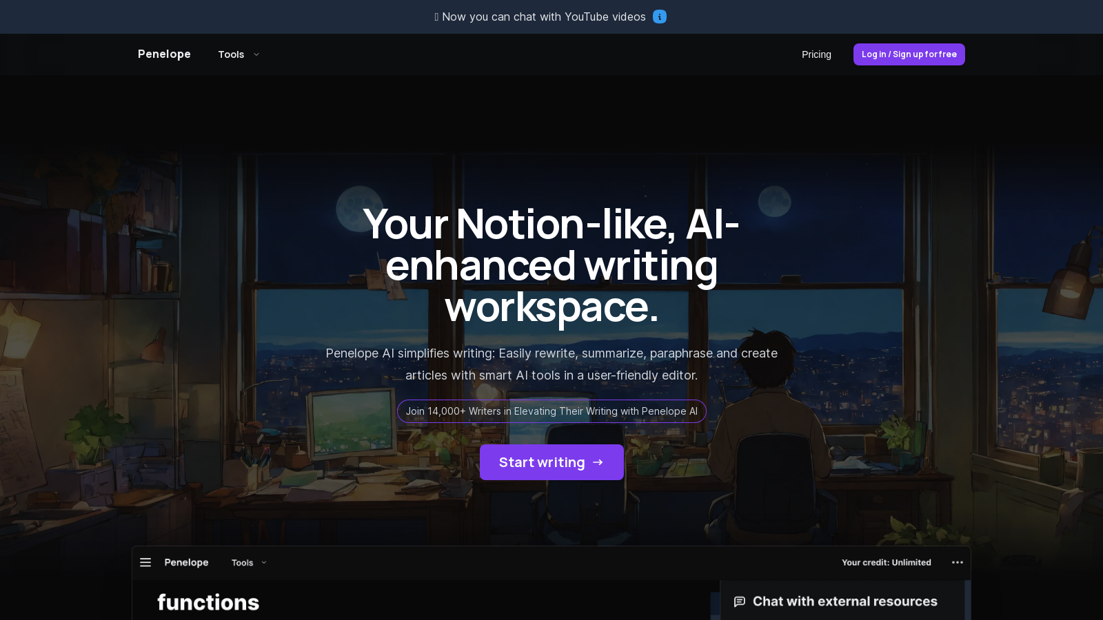 Enhance Your Writing with Penelope AI: Smart Tools for Every Writer