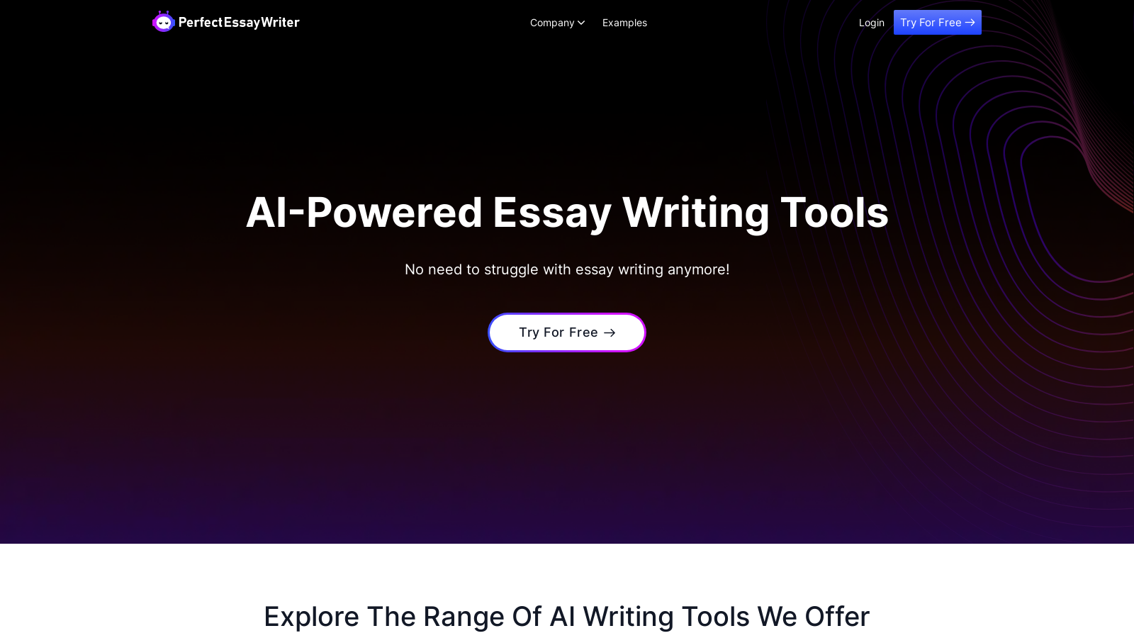 AI-Powered Essay Writing Revolution – PerfectEssayWriter.ai