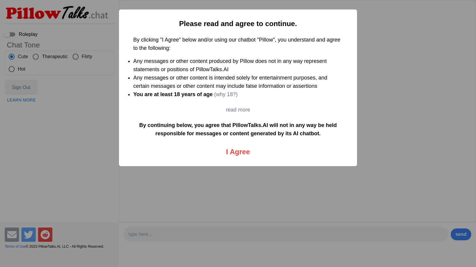PillowTalks.AI – Engage in Diverse AI-Powered Chat Roleplay