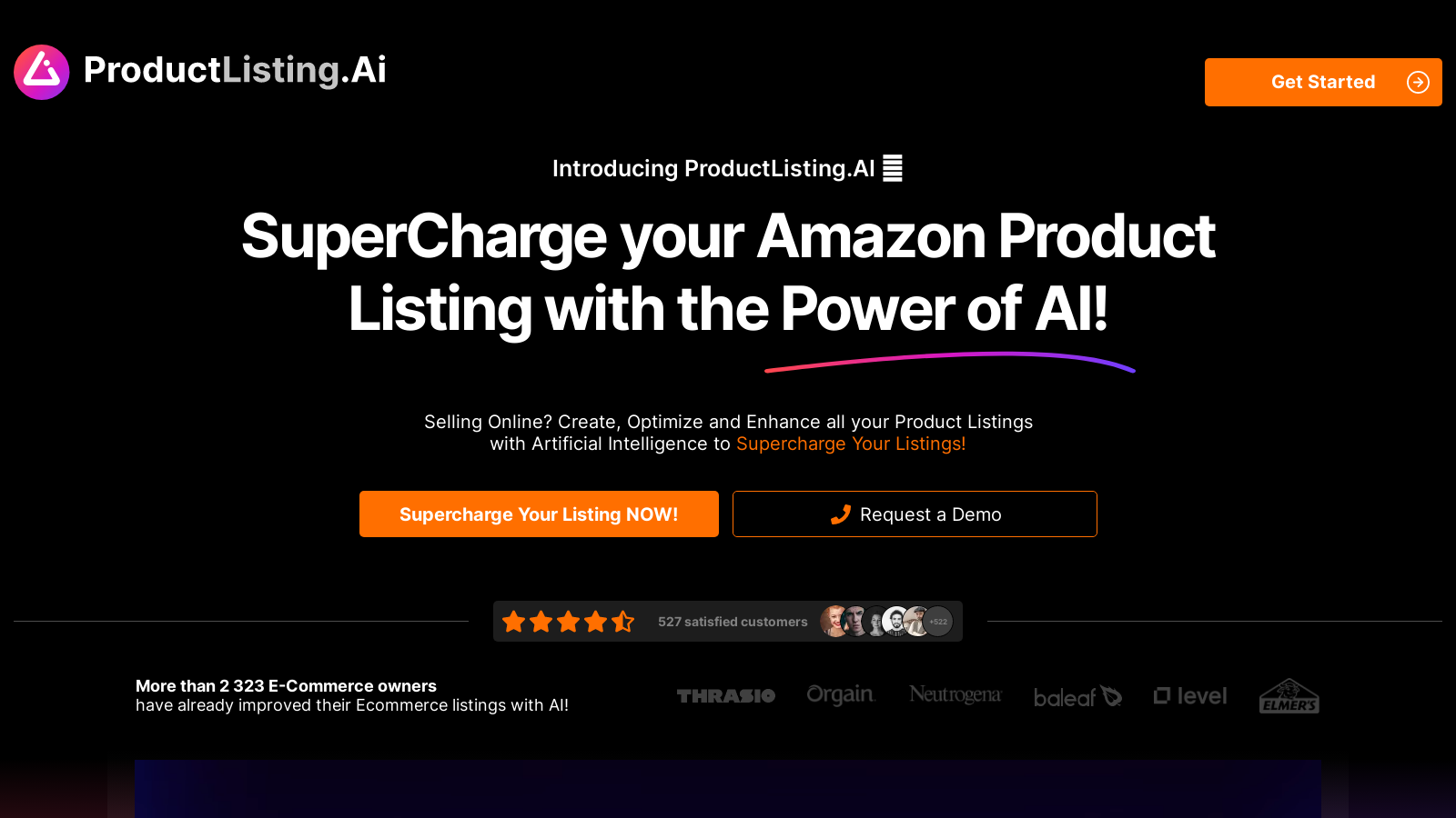 Enhance Your Online Sales with ProductListing.AI – AI-Driven Copywriting!