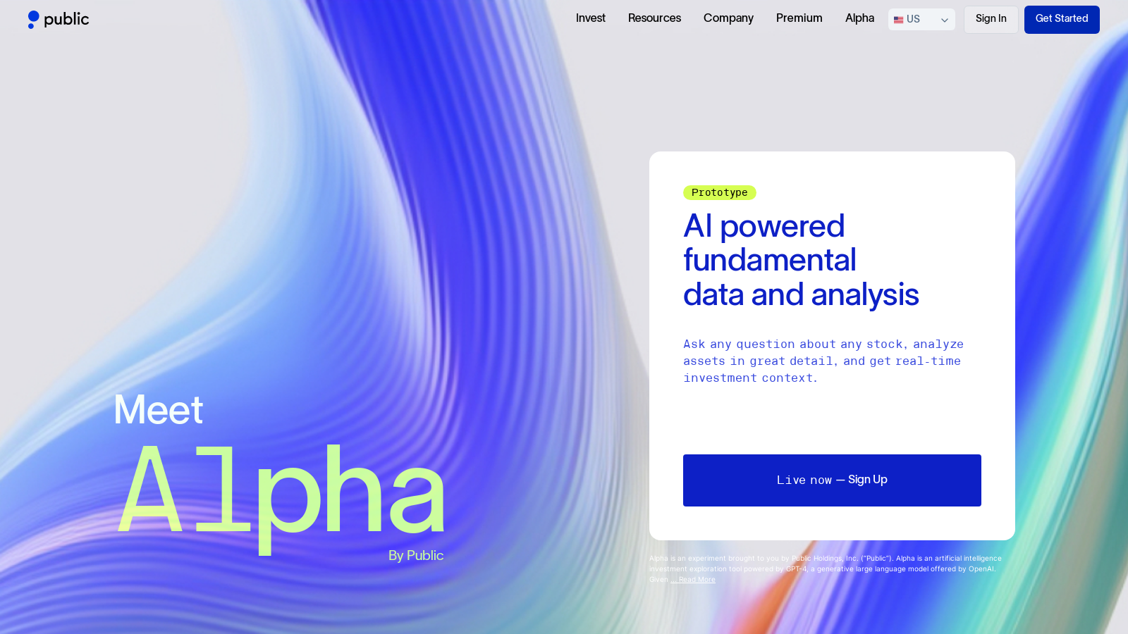 Alpha AI: Your Advanced Investment Research Assistant