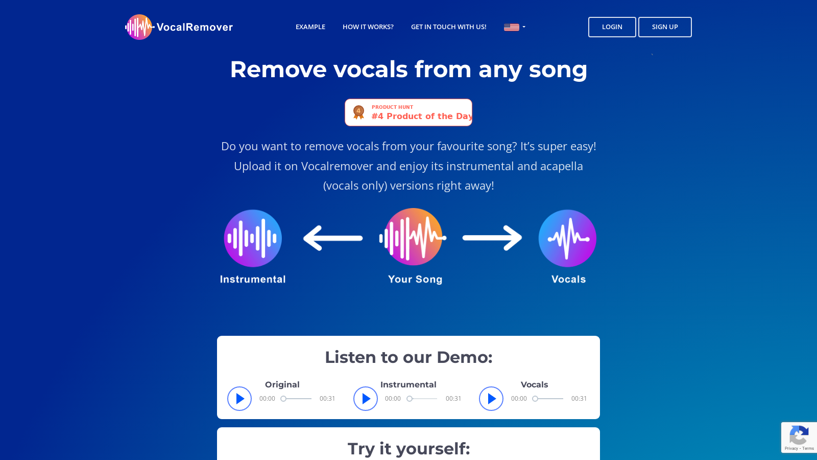 Vocalremover org. Vocalremover org
